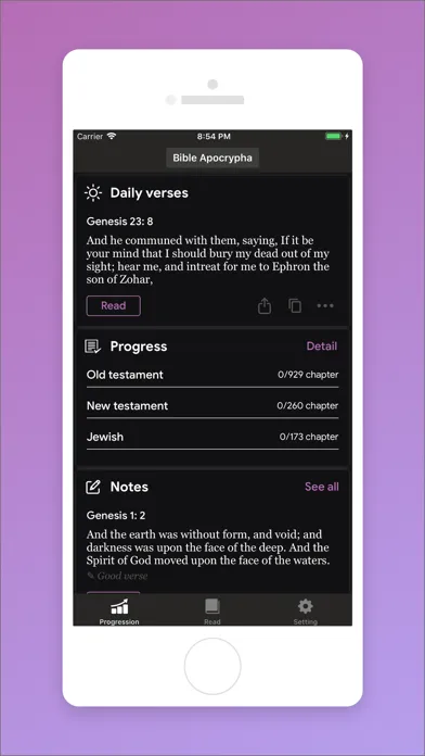 Tangkapan layar KJV Bible with Apocrypha