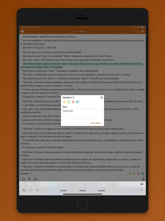 Biblia Latinoamericana iPad 应用截图