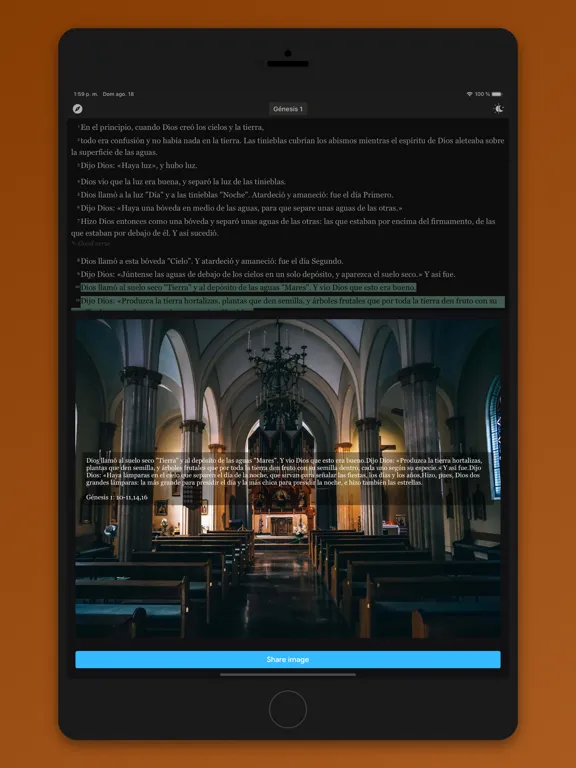 Biblia Latinoamericana iPad 应用截图
