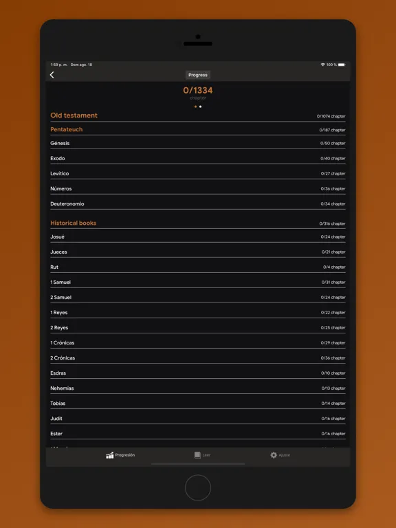 Biblia Latinoamericana iPad 应用截图