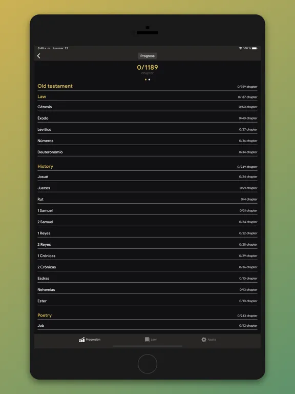 تصاویر Nueva Traduccion Viviente iPad 
