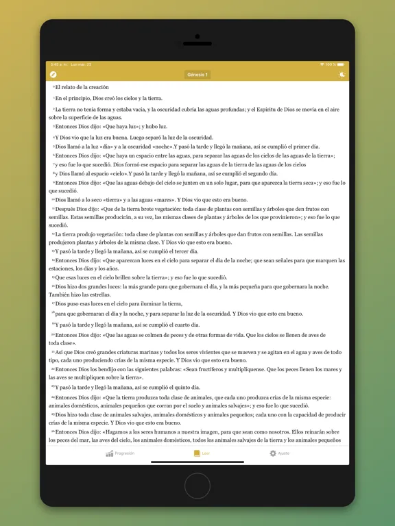 تصاویر Nueva Traduccion Viviente iPad 