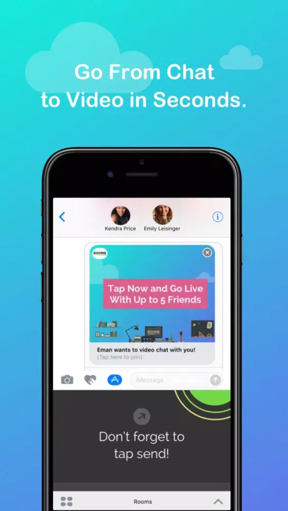 Zrzuty ekranu Rooms Live - Group Video Chat