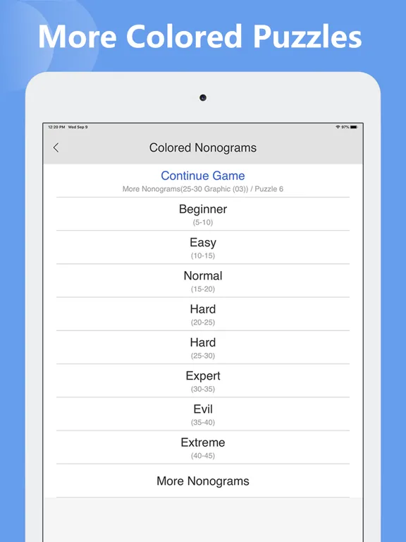 Nonogram - Logic Number Games iPad  Screenshots