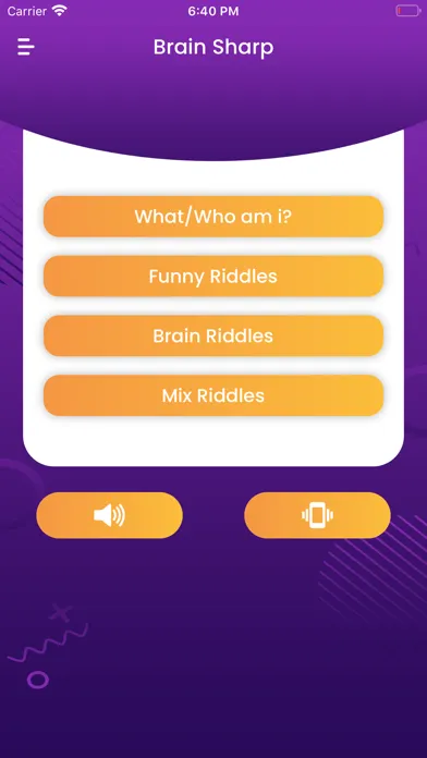 Tangkapan skrin Brain Sharp - IQ Test