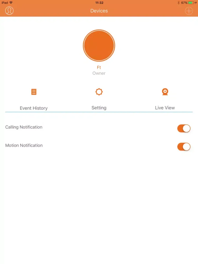 Homesecure SmartBell iPad  Ekran Görüntüleri