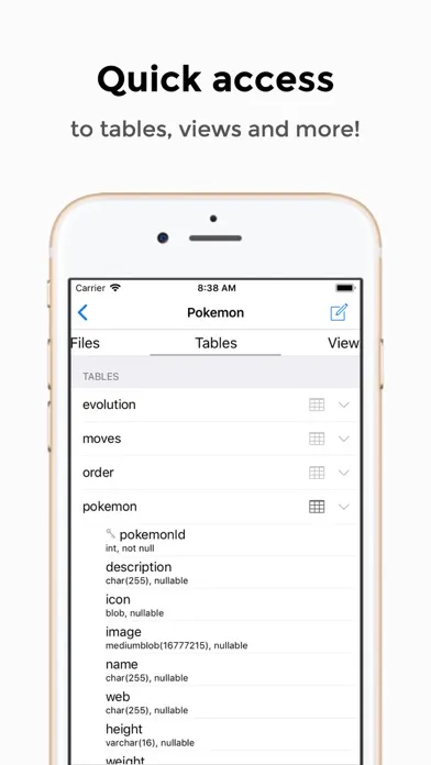 تصاویر MySQL Client by SQLPro