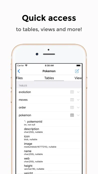 تصاویر MySQL Client by SQLPro