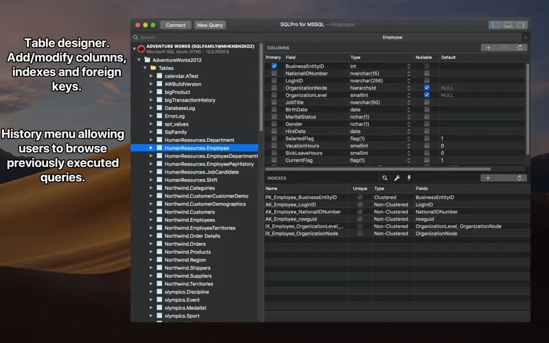 SQLPro Studio Screenshots