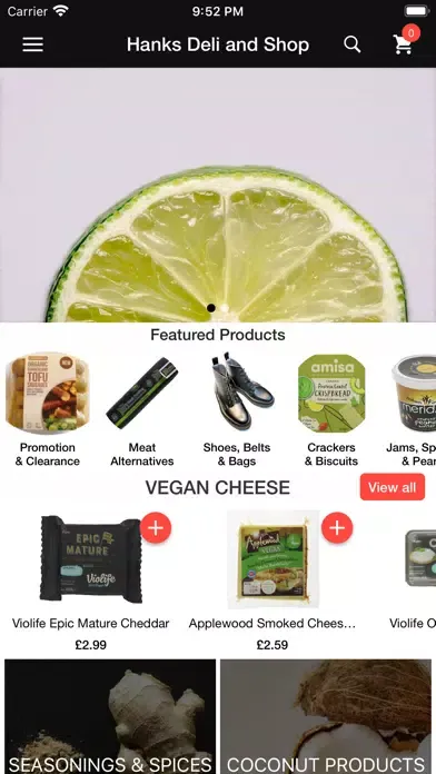 Capturas de pantalla de Hanks Deli and Shop