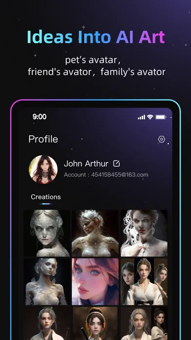 Скриншоты AI Art Generator-AI Photo Make
