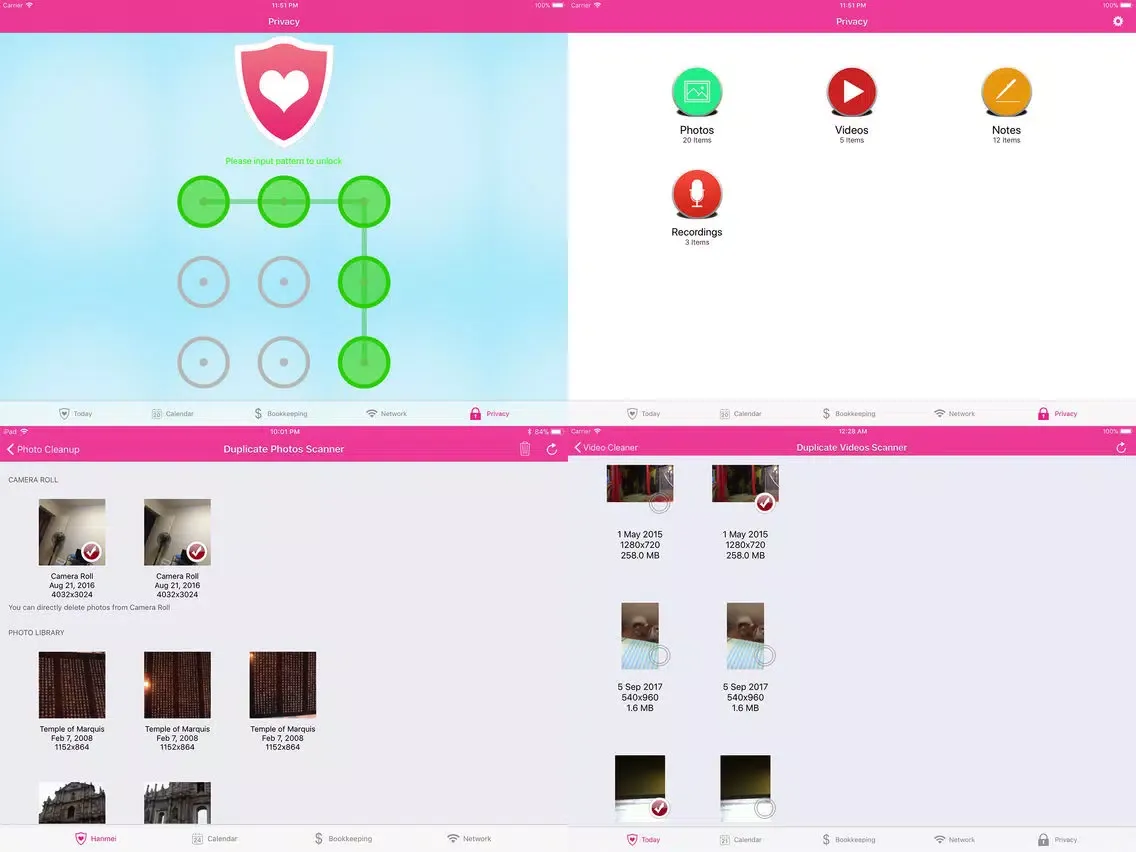 Tangkapan skrin Super Girl Mobile Assistant iPad 