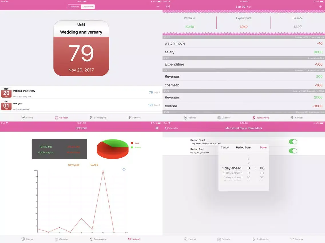 Tangkapan skrin Super Girl Mobile Assistant iPad 