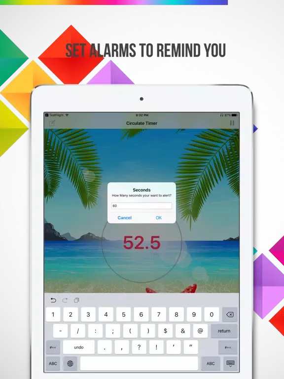 Screenshot di Circulate Timer iPad 