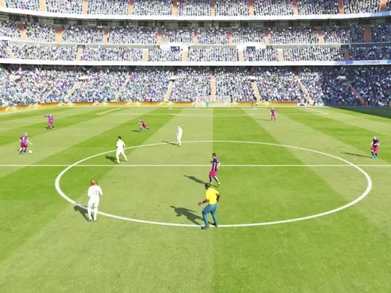 Capturas de tela do Pro Evolution Football 17 iPad 