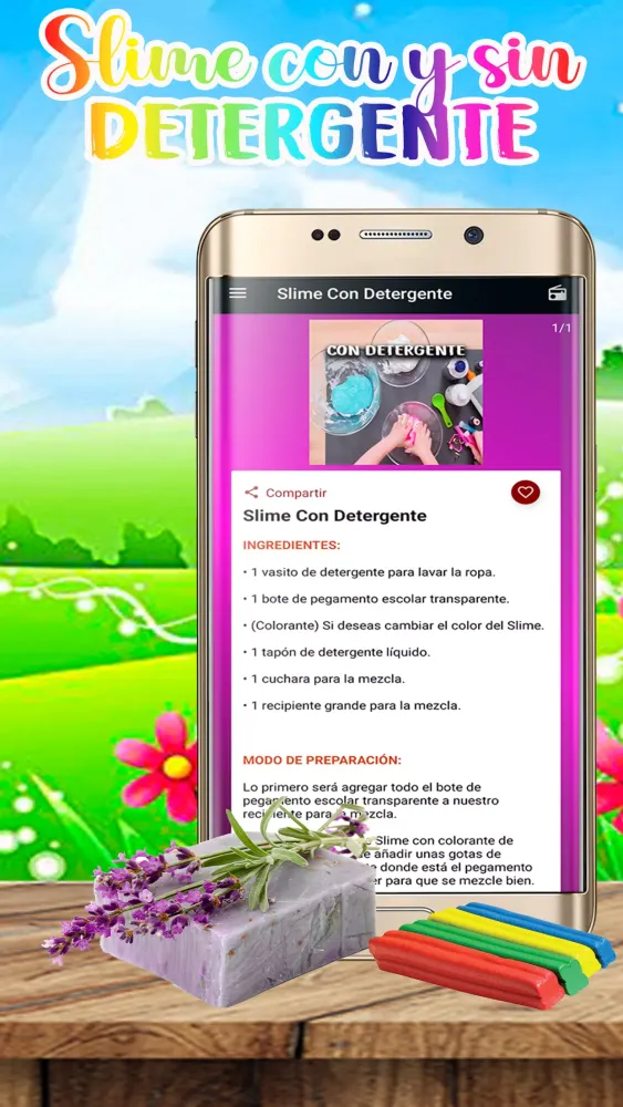 ภาพหน้าจอของ Como Hacer Slime Casero Fácil
