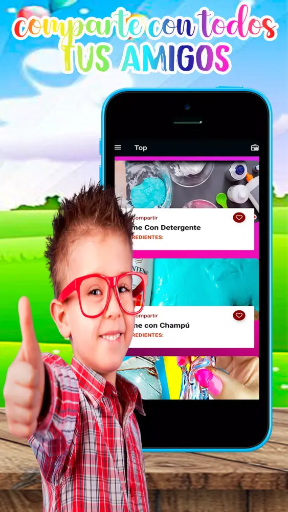 ภาพหน้าจอของ Como Hacer Slime Casero Fácil