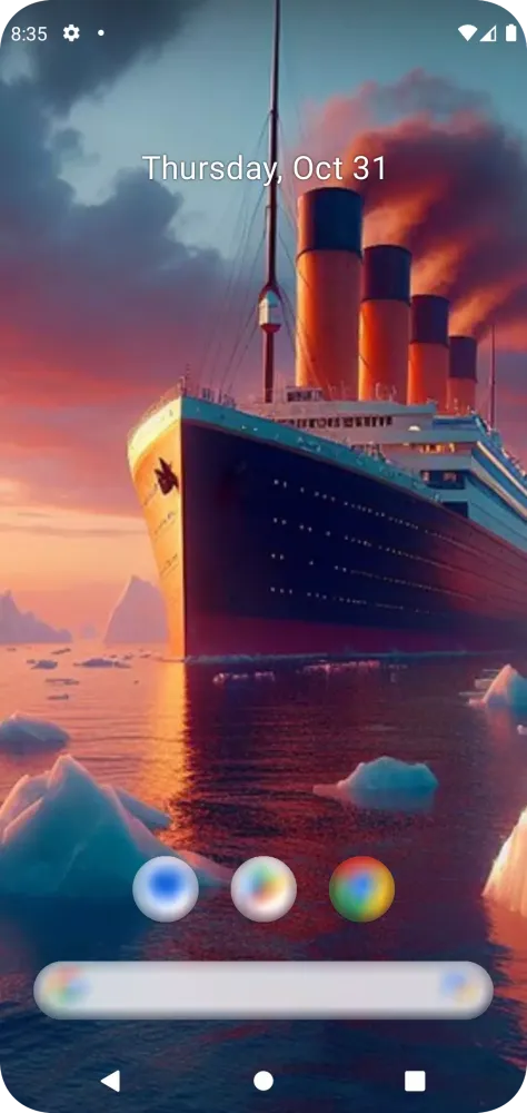 ภาพหน้าจอของ Titanic Wallpapers
