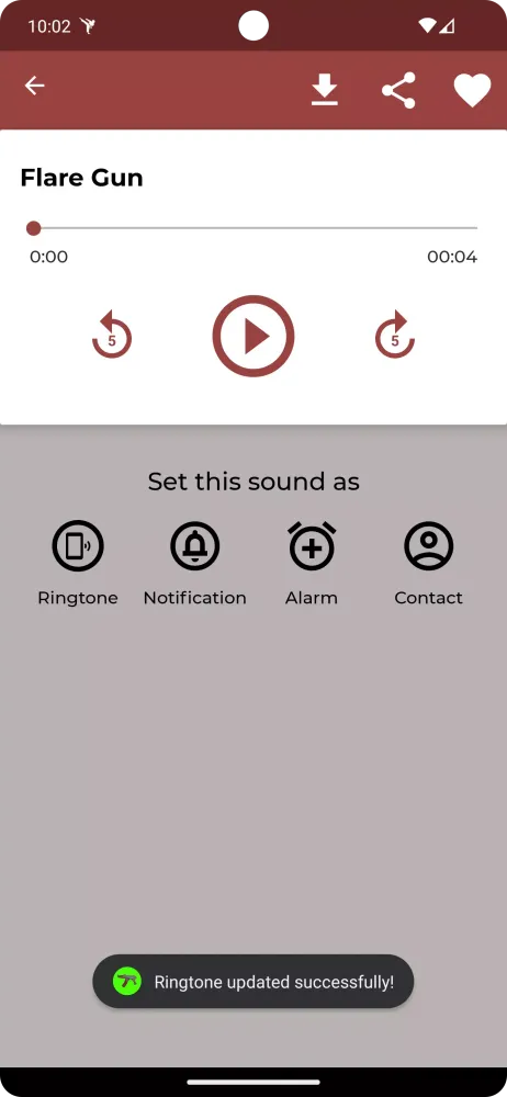 Gun Sounds Ringtones Screenshots