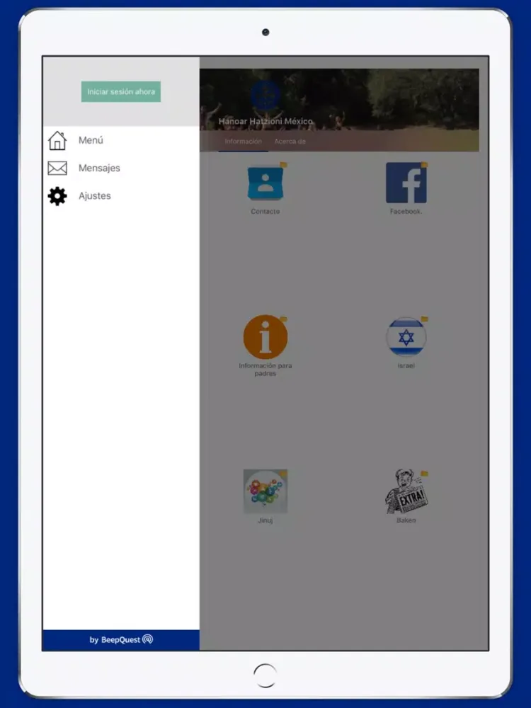 Hanoar Hatzioní México iPad  Screenshots