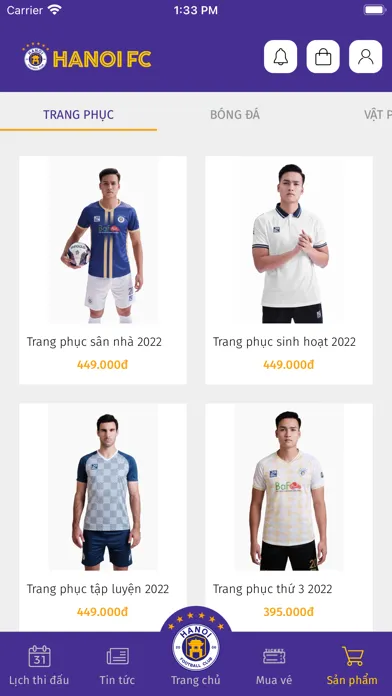 HANOI FC スクリーンショット