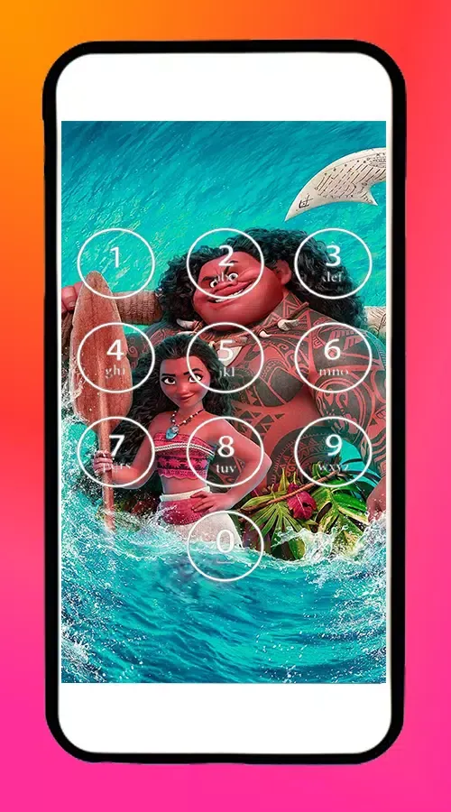 Moana Lock Screen スクリーンショット