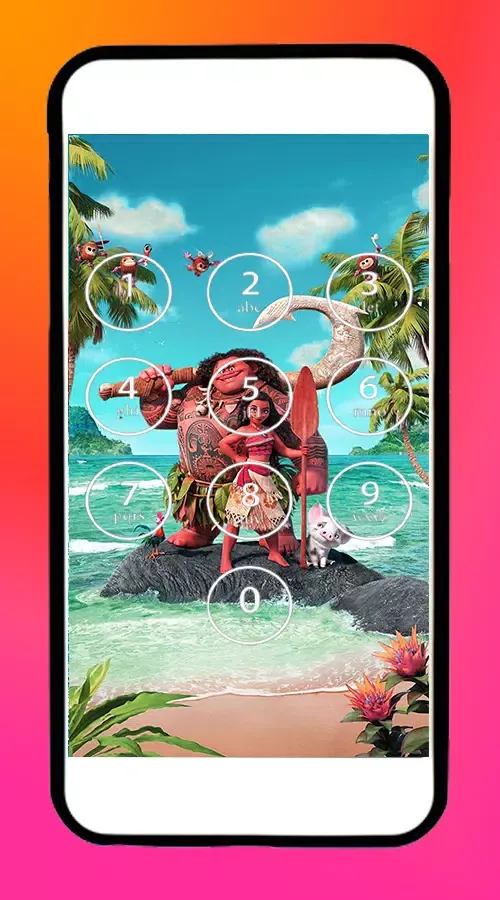 Moana Lock Screen スクリーンショット