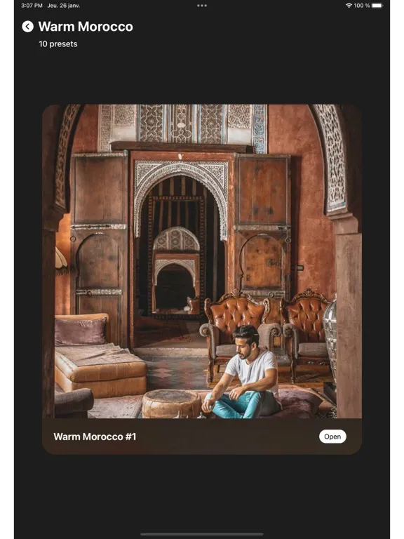 Filters Presets for Lightroom iPad 應用截圖