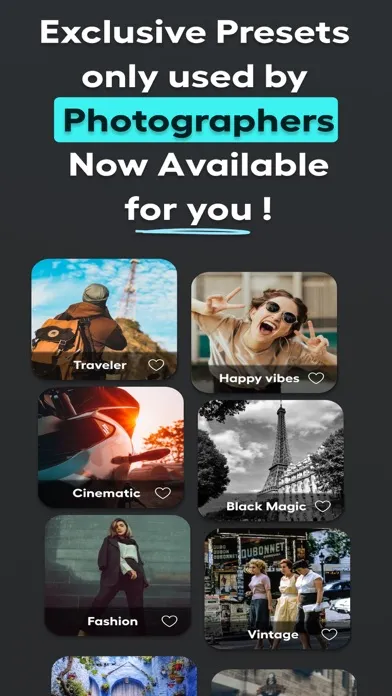 Filters Presets for Lightroom應用截圖