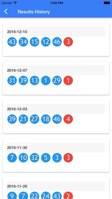 SA Lotto results check notify Screenshots