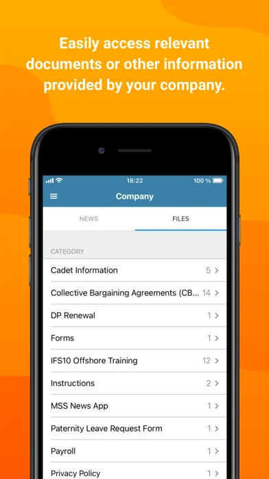 Tangkapan layar CFM Crew Portal Mobile