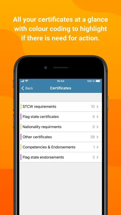 Tangkapan layar CFM Crew Portal Mobile