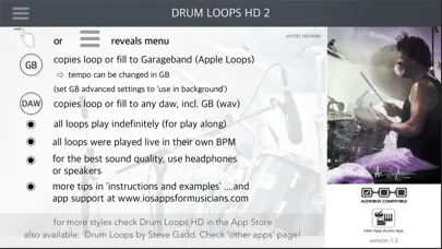 Drum Loops HD 2 スクリーンショット