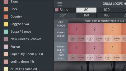 Drum Loops HD 2 スクリーンショット