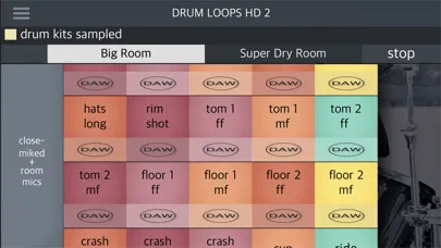 Drum Loops HD 2 スクリーンショット