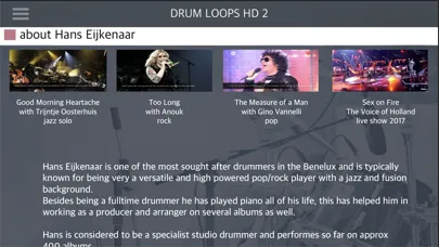 Drum Loops HD 2 スクリーンショット