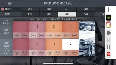 Drum Loops HD 2 Light应用截图