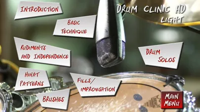 Screenshot di Drum Clinic HD Light