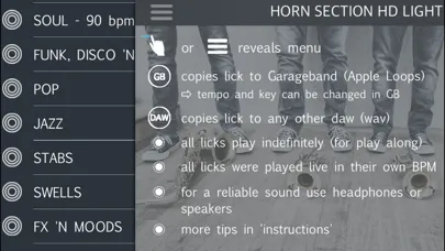 Скриншоты Horn Section HD Light