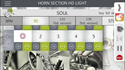 Скриншоты Horn Section HD Light
