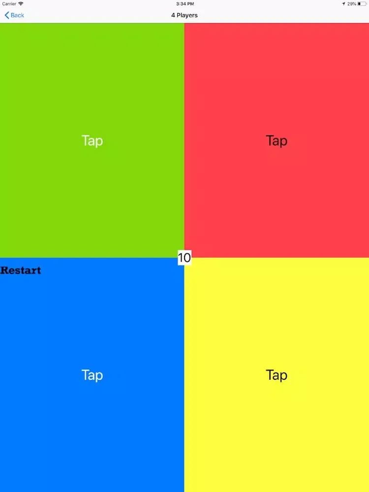 Captures d'écran de Tap Tap Attack iPad 