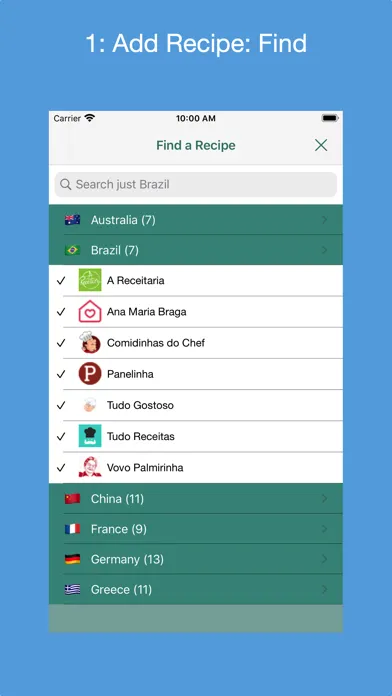 Recipe Collector سکرین شاٹس