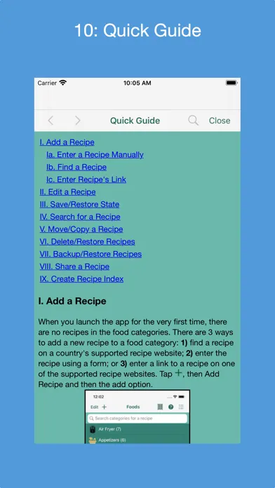 Recipe Collector سکرین شاٹس
