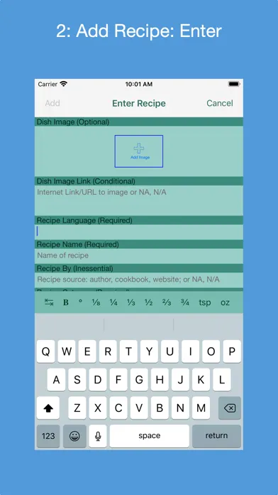 Recipe Collector سکرین شاٹس