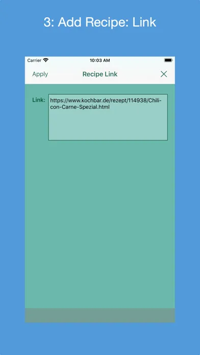 Recipe Collector سکرین شاٹس