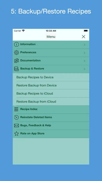 Recipe Collector سکرین شاٹس