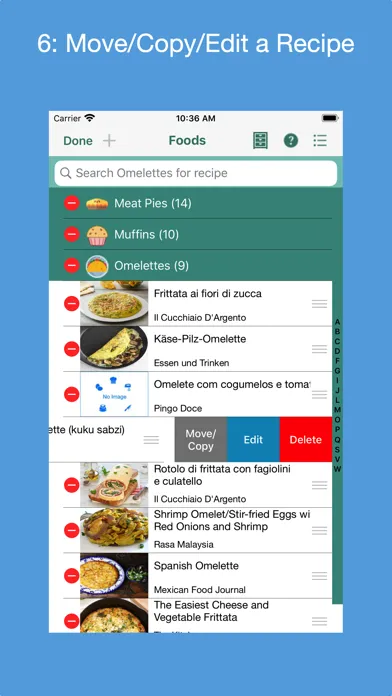 Recipe Collector سکرین شاٹس