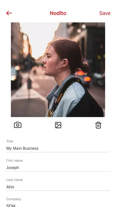 تصاویر Shook Business Card
