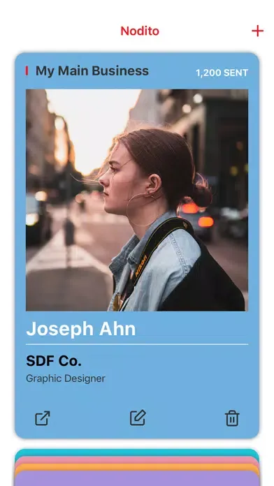 تصاویر Shook Business Card