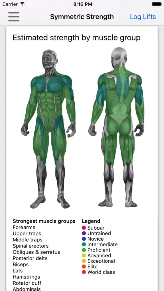 Captures d'écran de Symmetric Strength